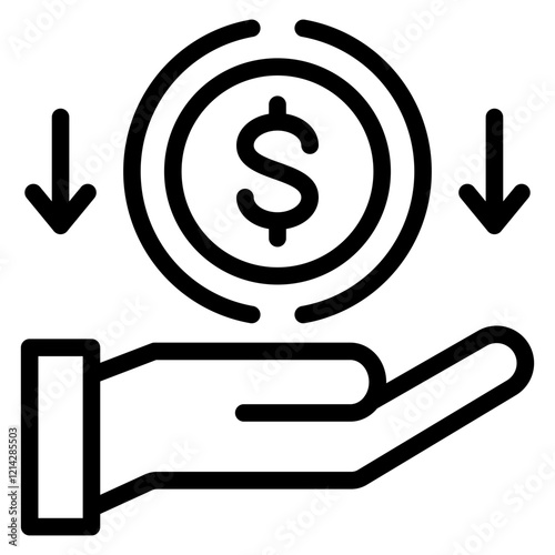 Loan Vector Design Icon Style