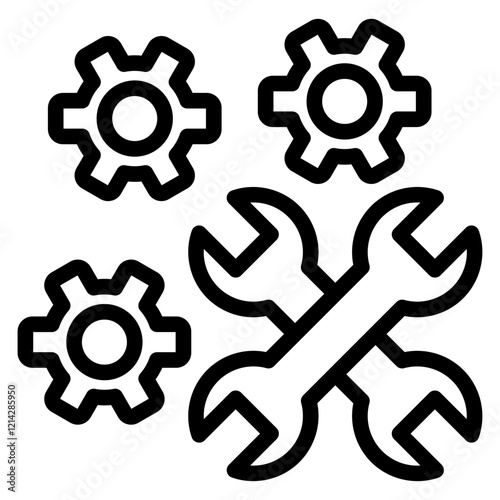 Maintenance Vector Design Icon Style