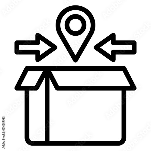 Inbound Vector Design Icon Style