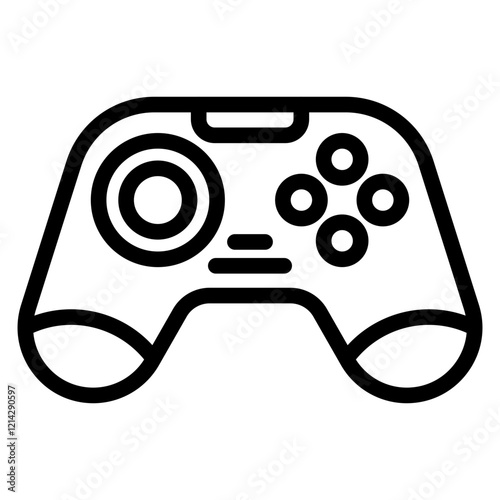 Game Console Vector Design Icon Style
