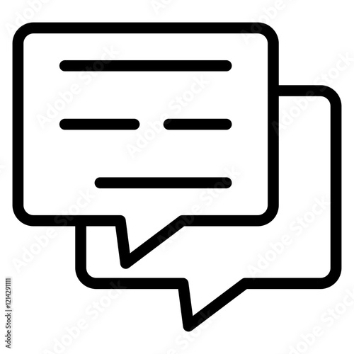 Chat Vector Design Icon Style