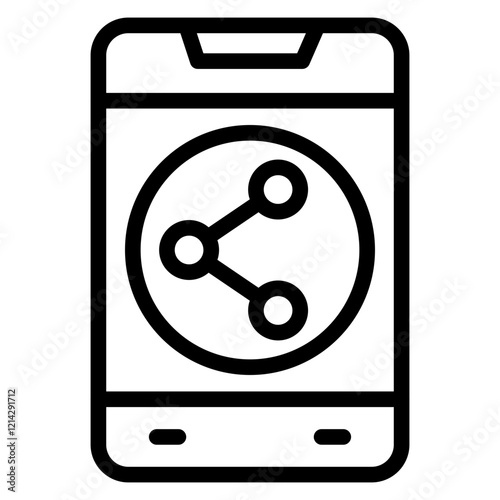 Share Vector Design Icon Style