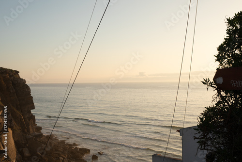 A stunning view of the ocea...