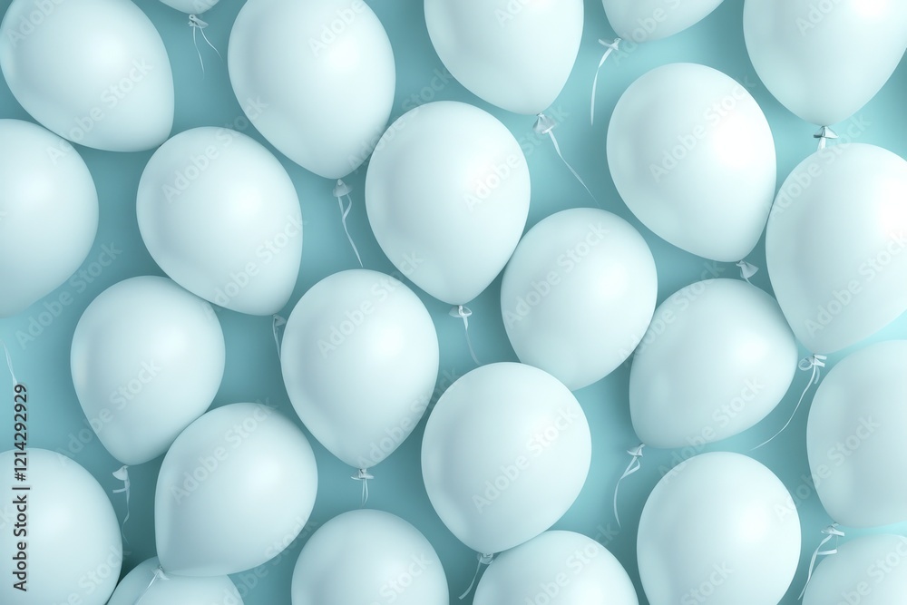 An elegant balloons,background. Generative AI An elegant balloons,background. Generative AI