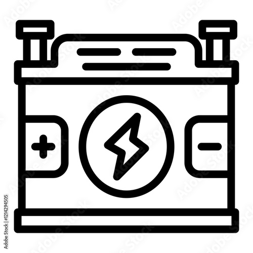 Battery Vector Design Icon Style