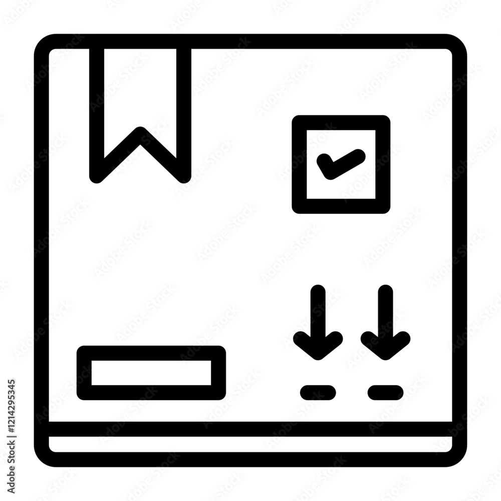 Cardboard Vector Design Icon Style Cardboard Vector Design Icon Style