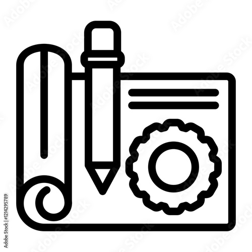 Prototype Vector Design Icon Style