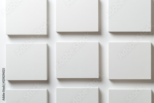 top down view of intricate geometric patterns forming orderly textures ideal for minimal branding and packaging on