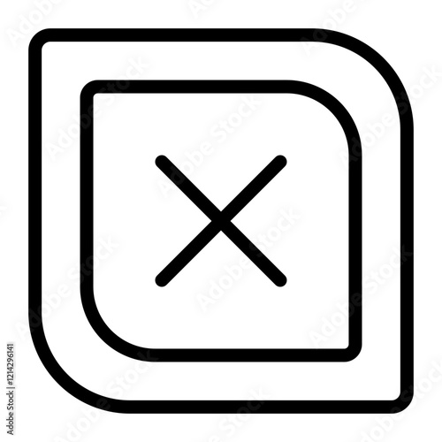 Close Vector Design Icon Style