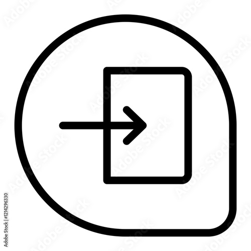 Input Vector Design Icon Style