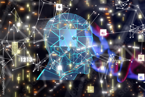 digital medical futuristic ...