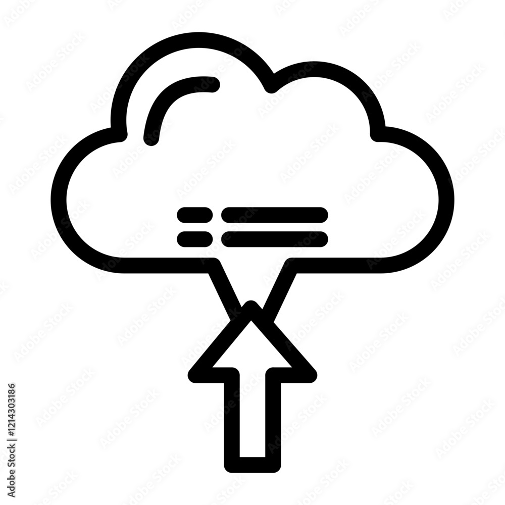 Cloud Storage Vector Design Icon Style Cloud Storage Vector Design Icon Style