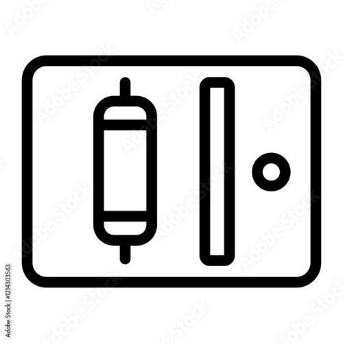 Network Switch Vector Design Icon Style