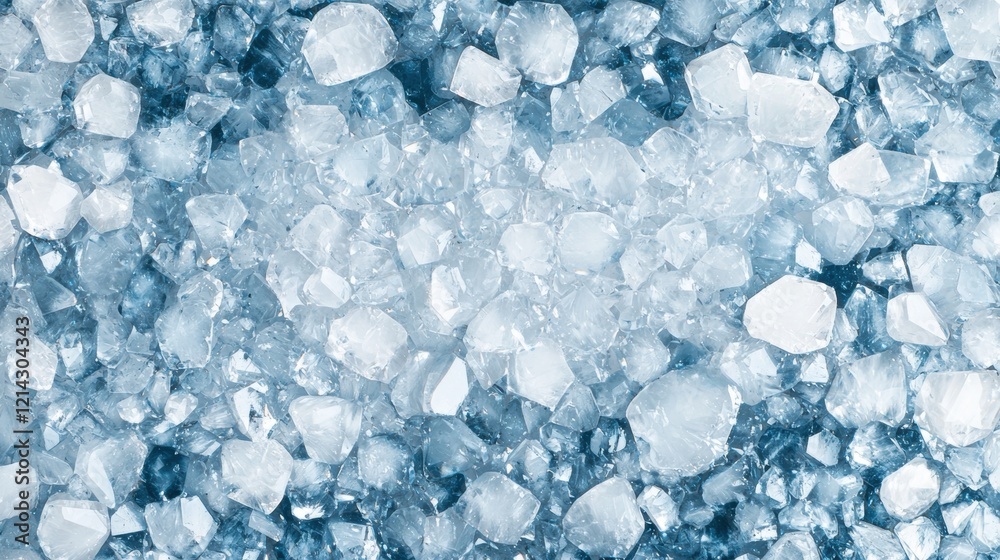 Close-up of sparkling blue crystal formations Close-up of sparkling blue crystal formations