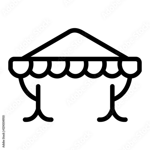 Canopy Vector Design Icon Style