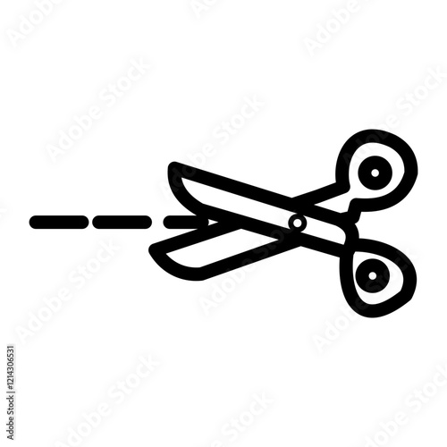 Cut Vector Design Icon Style