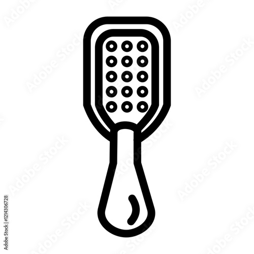 Hairbrush Vector Design Icon Style
