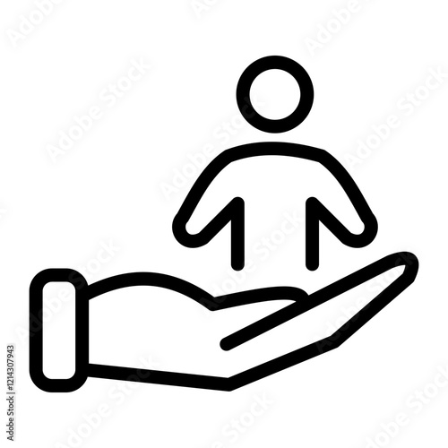 Dependency Vector Design Icon Style