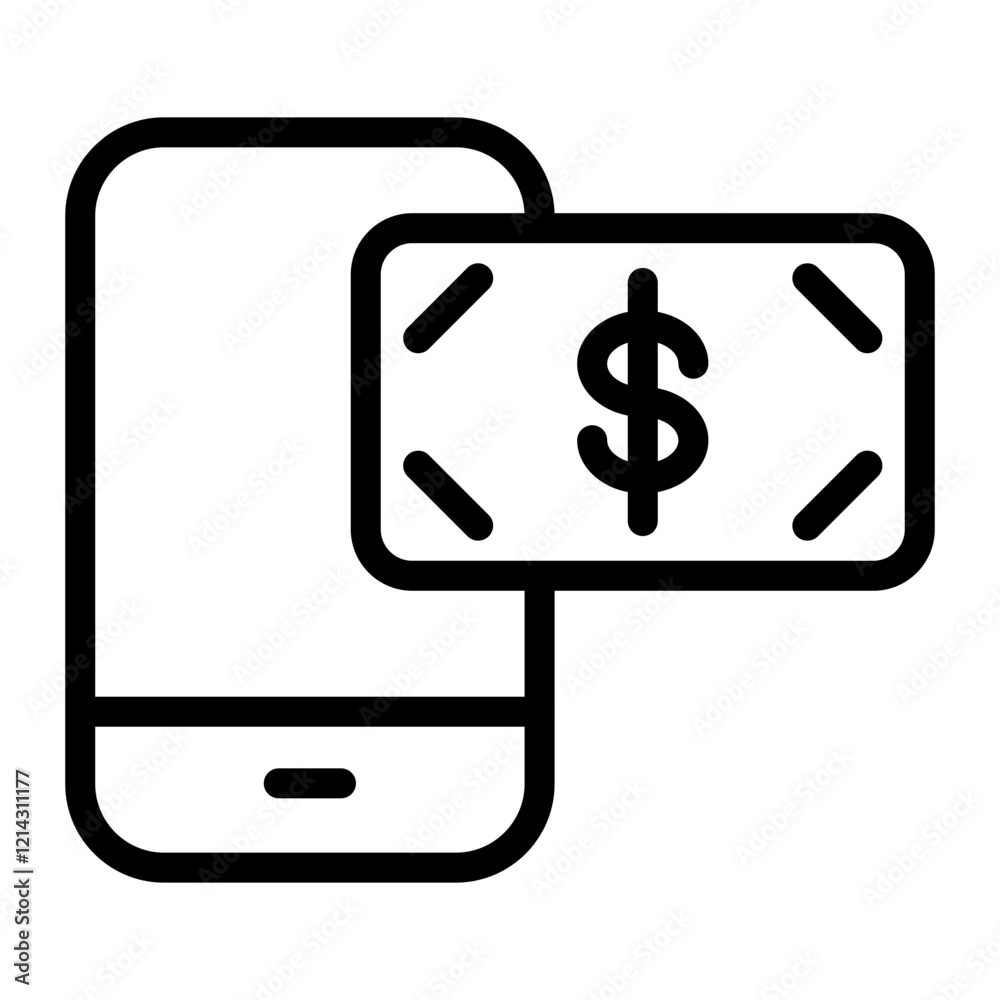Online Payment Vector Design Icon Style Online Payment Vector Design Icon Style