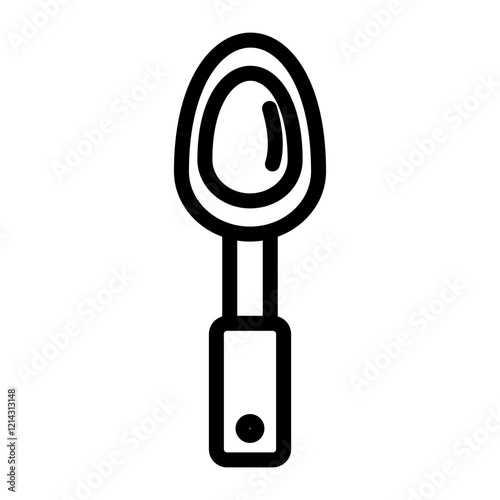 Spoon Vector Design Icon Style