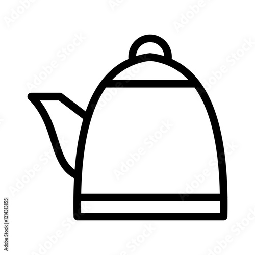 Kettle Vector Design Icon Style