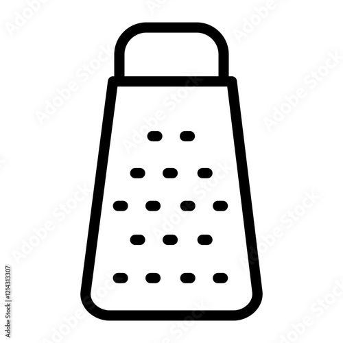 Cheese Grater Vector Design Icon Style
