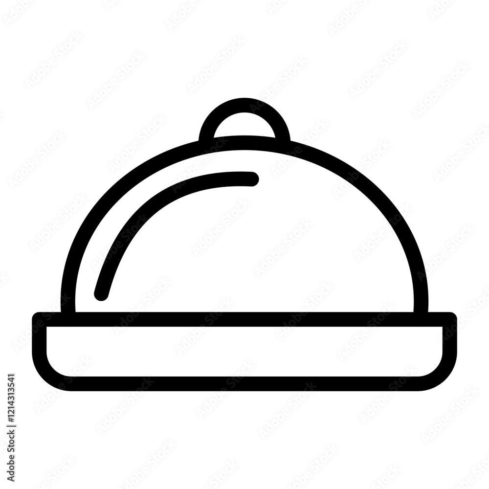 Obraz premium Platter Vector Design Icon Style