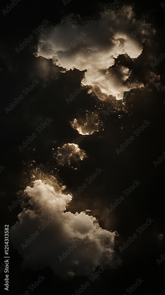 Dramatic Cloudscape: Golden Light Illuminating Dark Clouds. A breathtaking display of atmospheric textures and contrasts, showcasing the beauty of nature's grandeur. Dramatic Cloudscape: Golden Light Illuminating Dark Clouds. A breathtaking display of atmospheric textures and contrasts, showcasing the beauty of nature's grandeur.