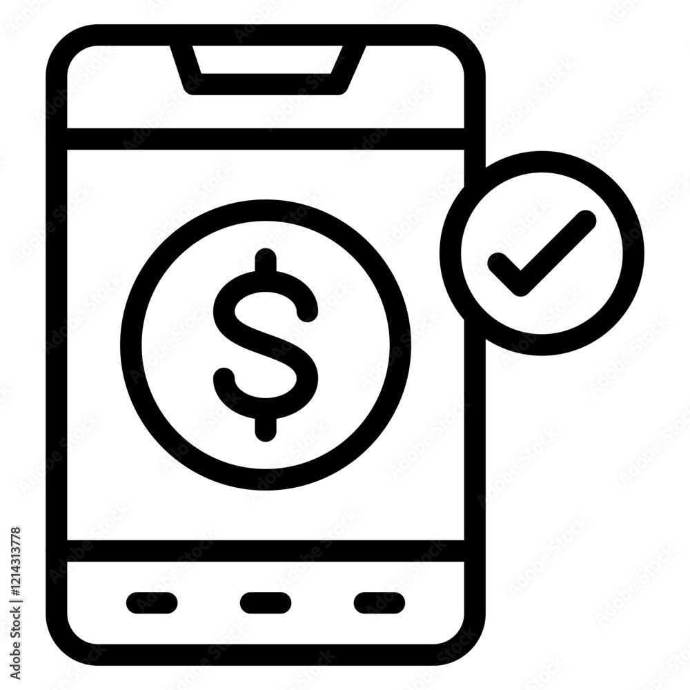Online Payment Vector Design Icon Style Online Payment Vector Design Icon Style