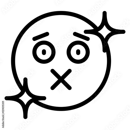 Quiet Vector Design Icon Style