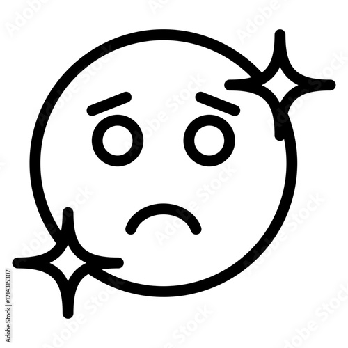 Angry Vector Design Icon Style