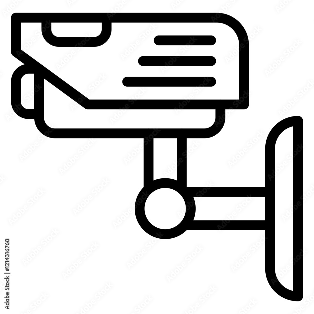 Cctv Camera Vector Design Icon Style Cctv Camera Vector Design Icon Style