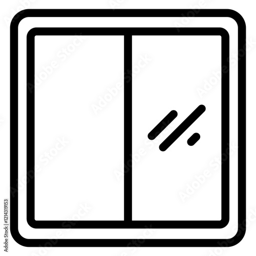Window Vector Design Icon Style
