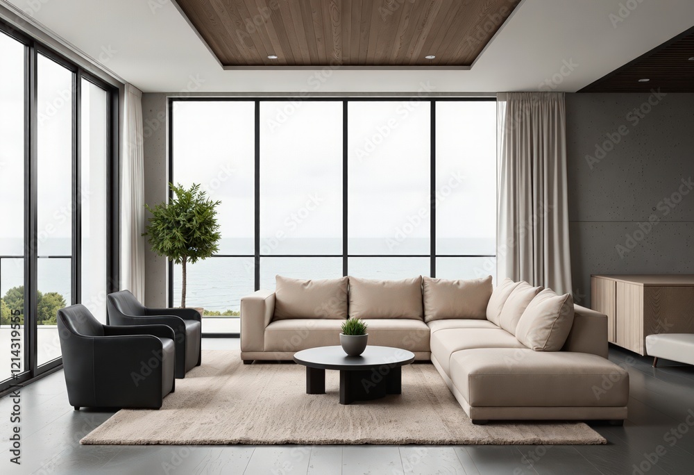 Fototapeta premium modern living room