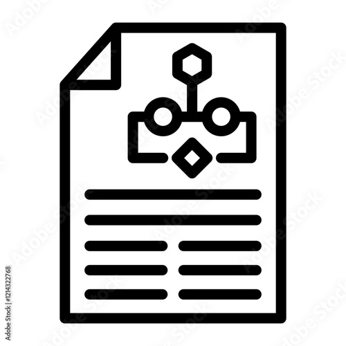 Planning Vector Design Icon Style