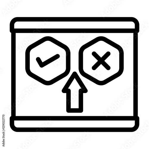 Choice Vector Design Icon Style
