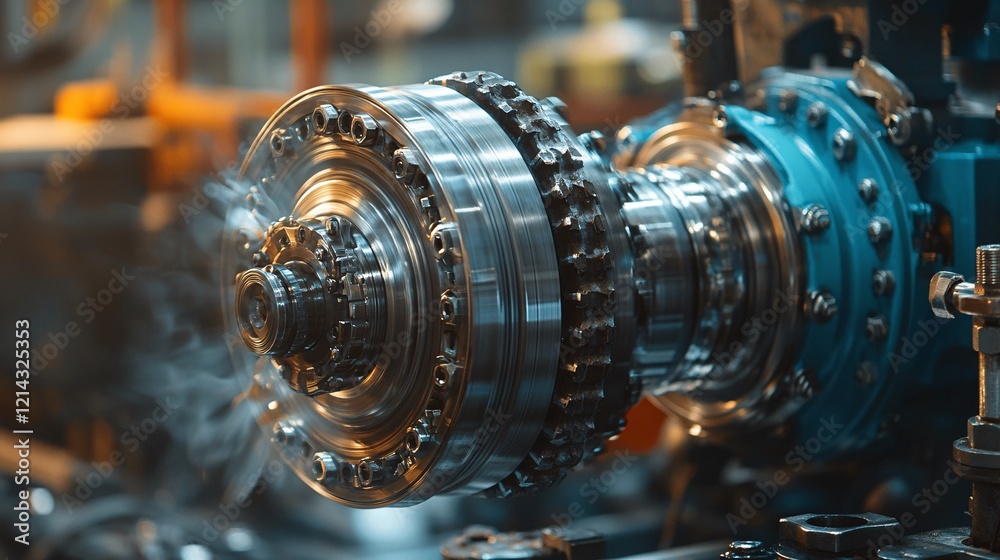 Close-up of a tire balancing machine working on a car wheel in a garage, showcasing the mechanics behind tire alignment and repair. Close-up of a tire balancing machine working on a car wheel in a garage, showcasing the mechanics behind tire alignment and repair.