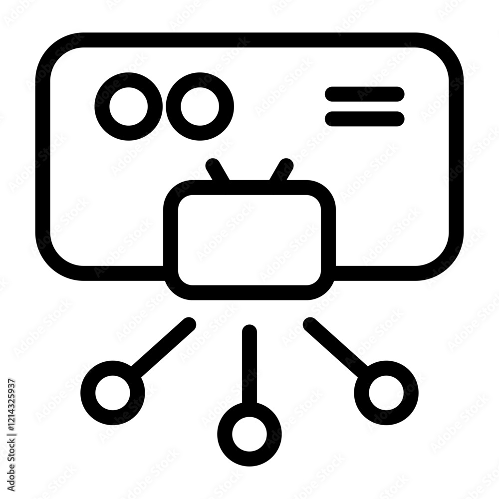 Web Portfolio Vector Design Icon Style Web Portfolio Vector Design Icon Style