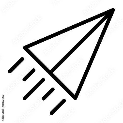 Send Vector Design Icon Style