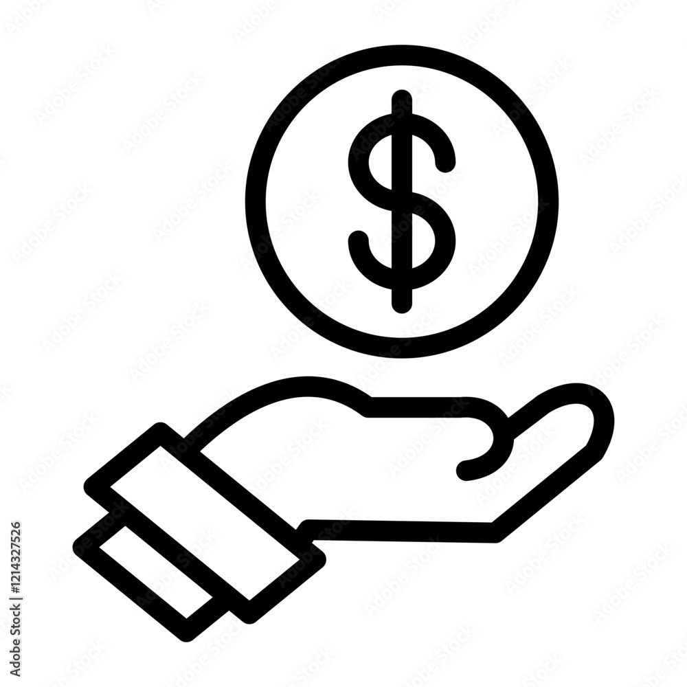 Loan Vector Design Icon Style Loan Vector Design Icon Style