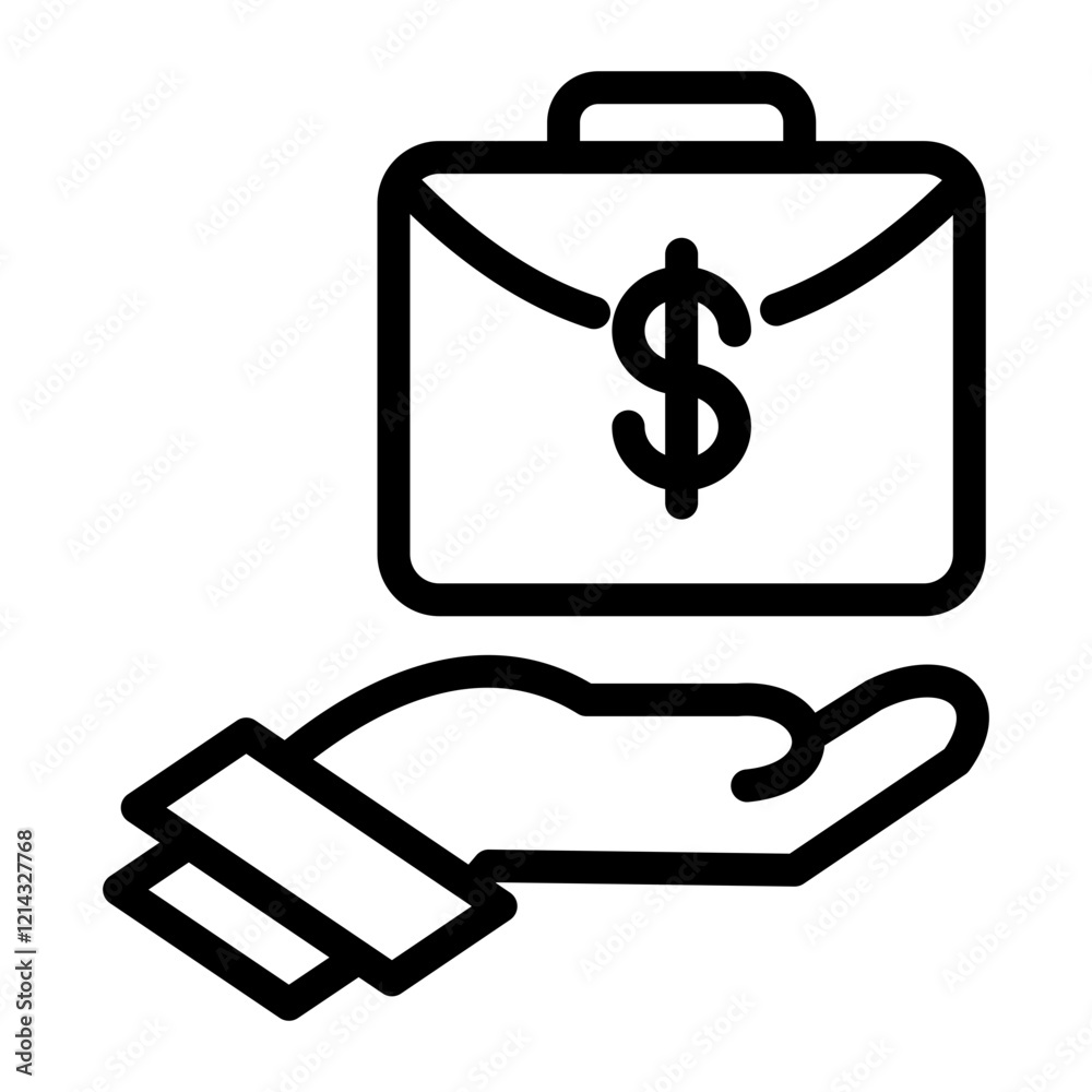 Deposit Vector Design Icon Style Deposit Vector Design Icon Style