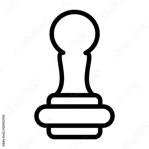 Stamped Vector Design Icon Style