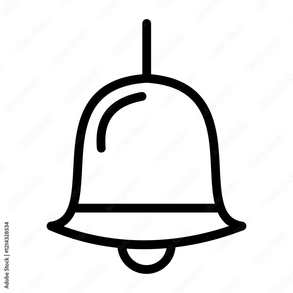 Obraz premium Bell Vector Design Icon Style