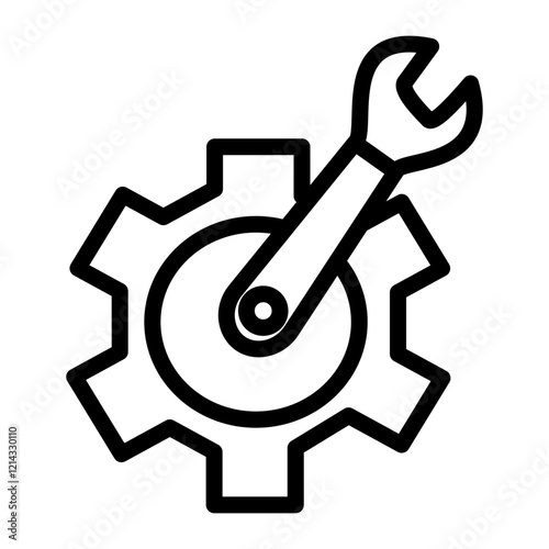 Maintenance Vector Design Icon Style