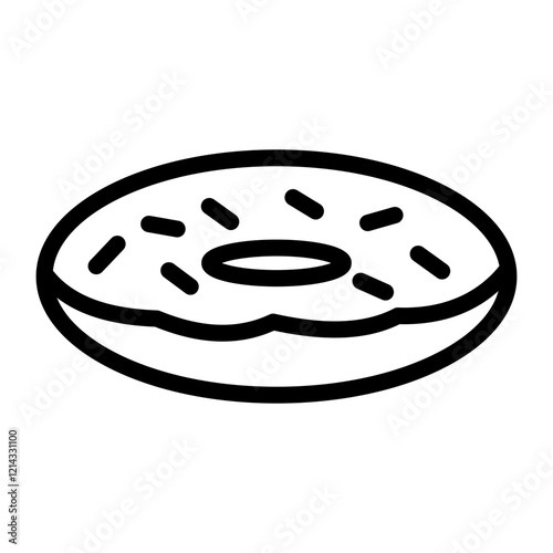 Donut Vector Design Icon Style