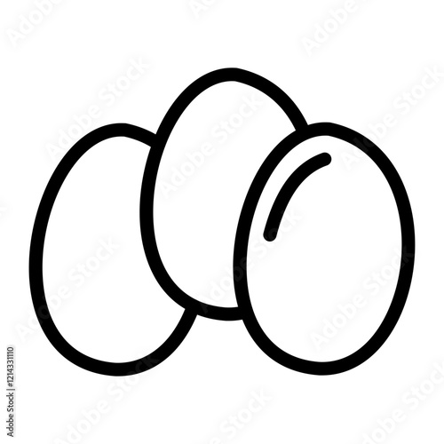 Eggs Vector Design Icon Style