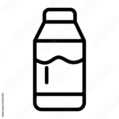 Milk Vector Design Icon Style