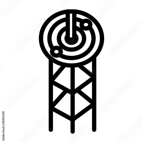 Radar Vector Design Icon Style