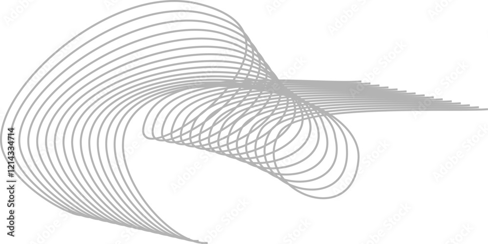Abstrack Wavy Line