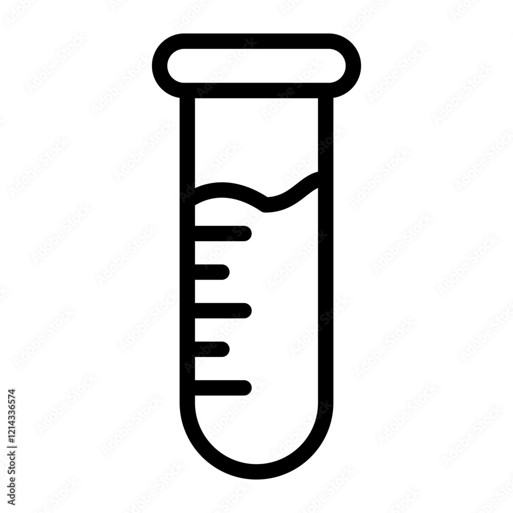 Test Tubes Vector Design Icon Style Test Tubes Vector Design Icon Style